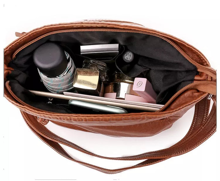 FREJA | Skórzana Torebka na Ramię