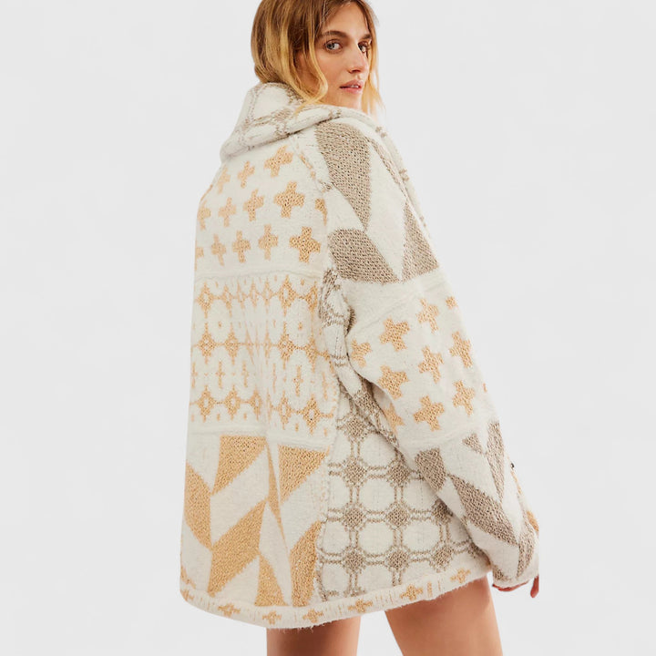 LOA - Kardigan z Długim Rękawem