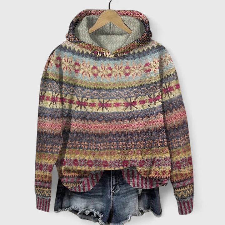 Christine - Vintage-Inspired Hoodie Sweater