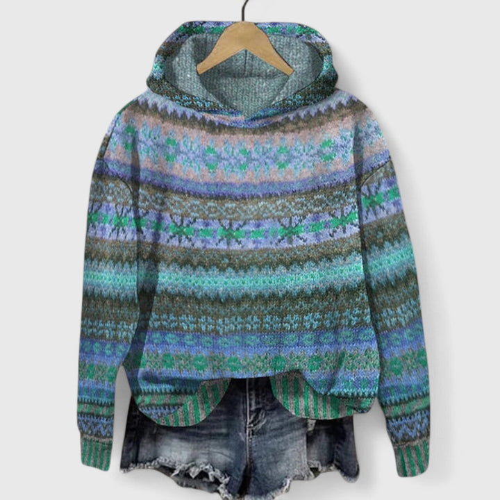 Christine - Vintage-Inspired Hoodie Sweater