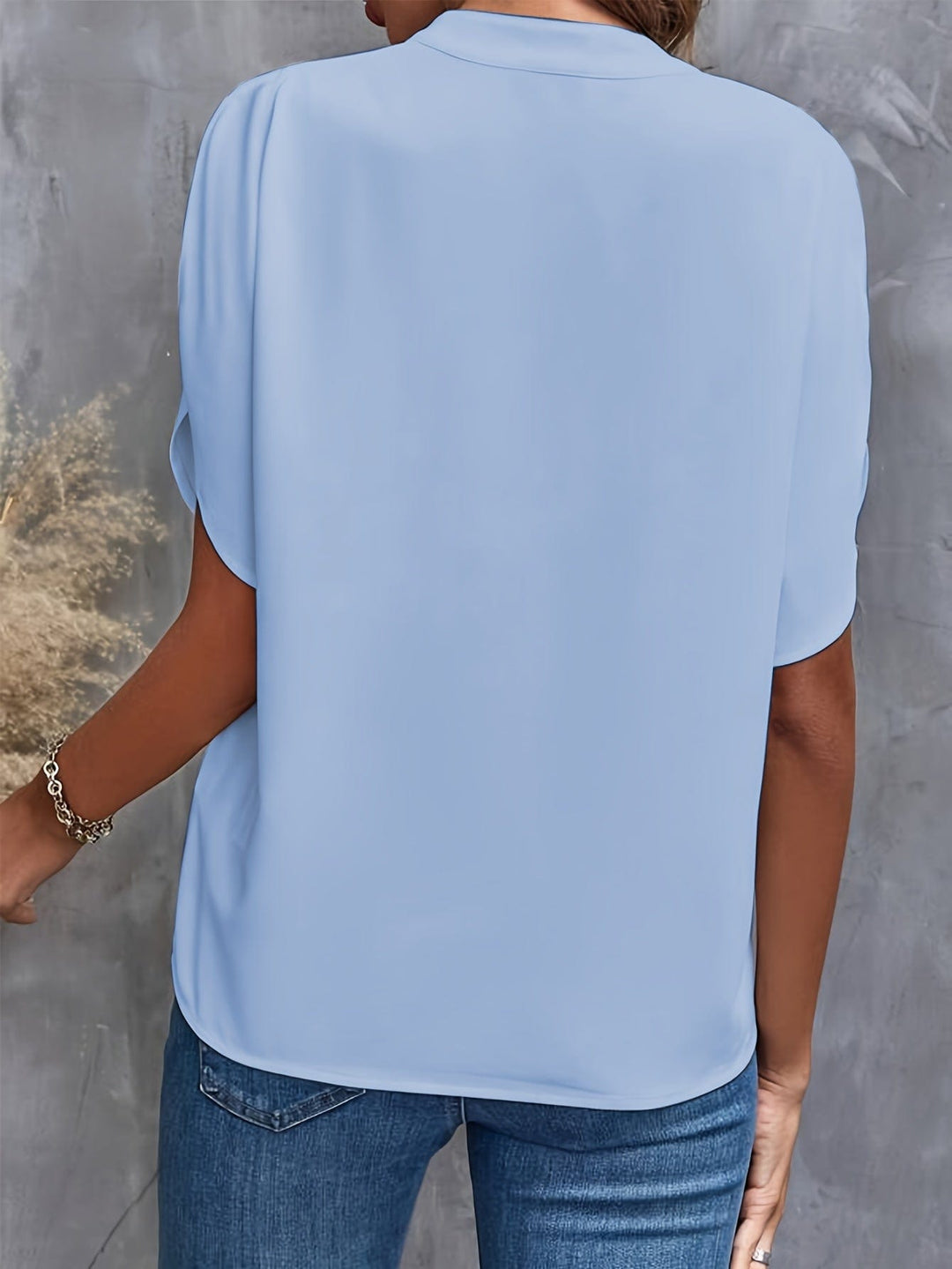 JULITA | Elegancka bluzka z drapowaniem