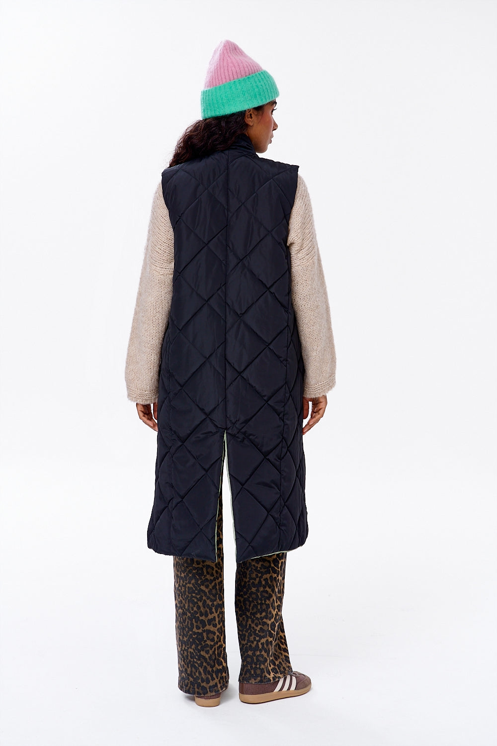 Długa kamizelka dwustronna Spacer Gajowy