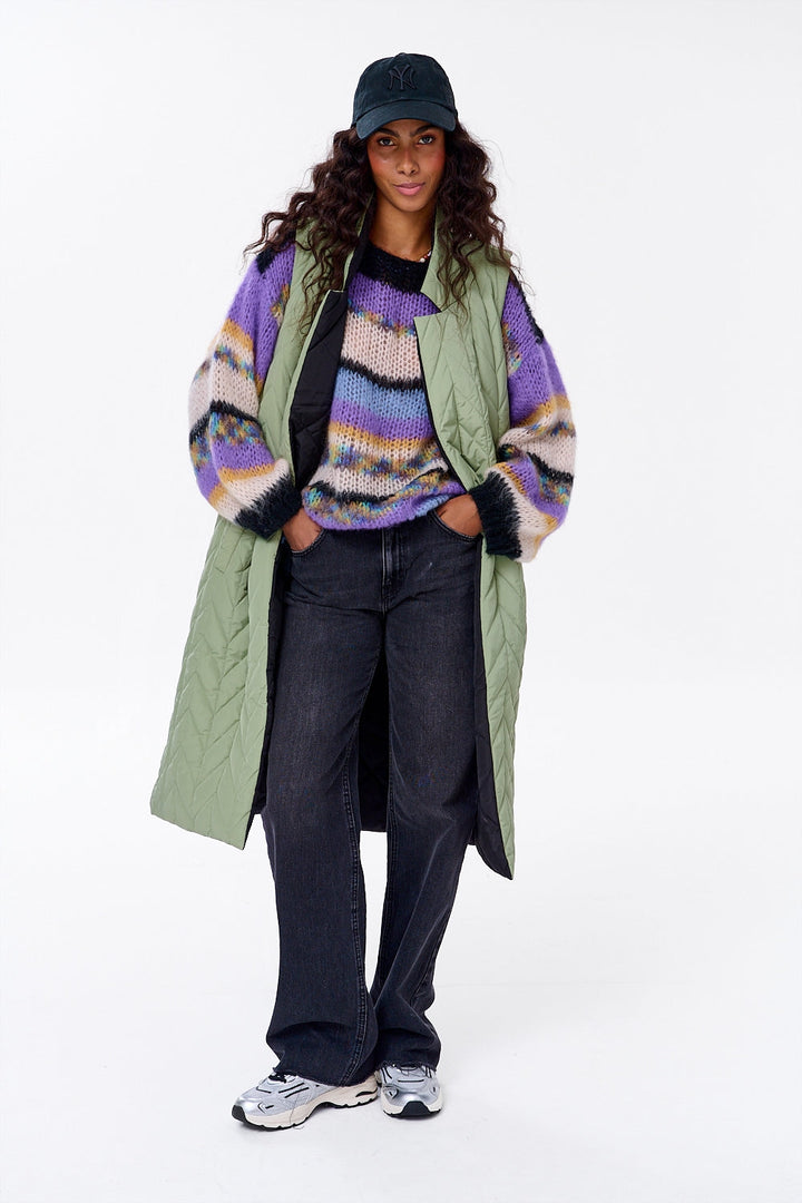 Długa kamizelka dwustronna Spacer Gajowy