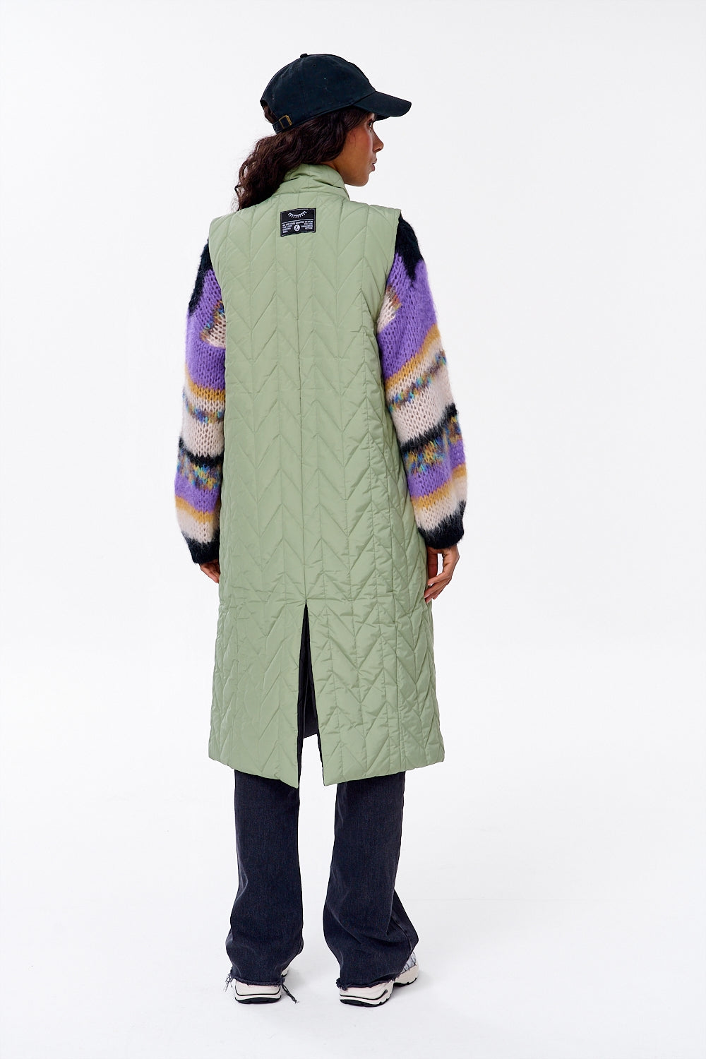 Długa kamizelka dwustronna Spacer Gajowy