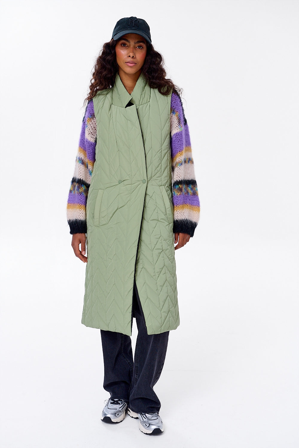 Długa kamizelka dwustronna Spacer Gajowy