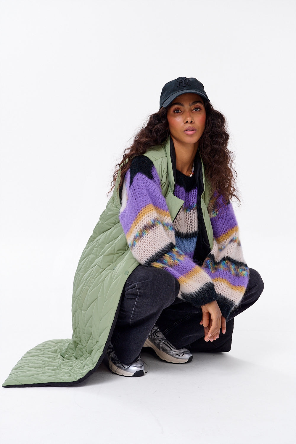 Długa kamizelka dwustronna Spacer Gajowy