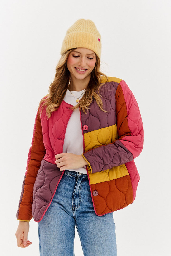 AUTUMN GLOW - Kurtka pikowana