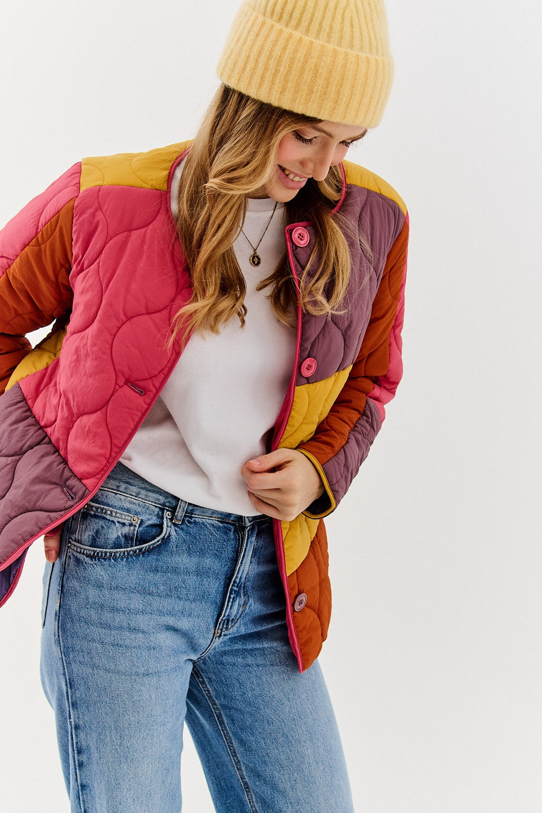 AUTUMN GLOW - Kurtka pikowana