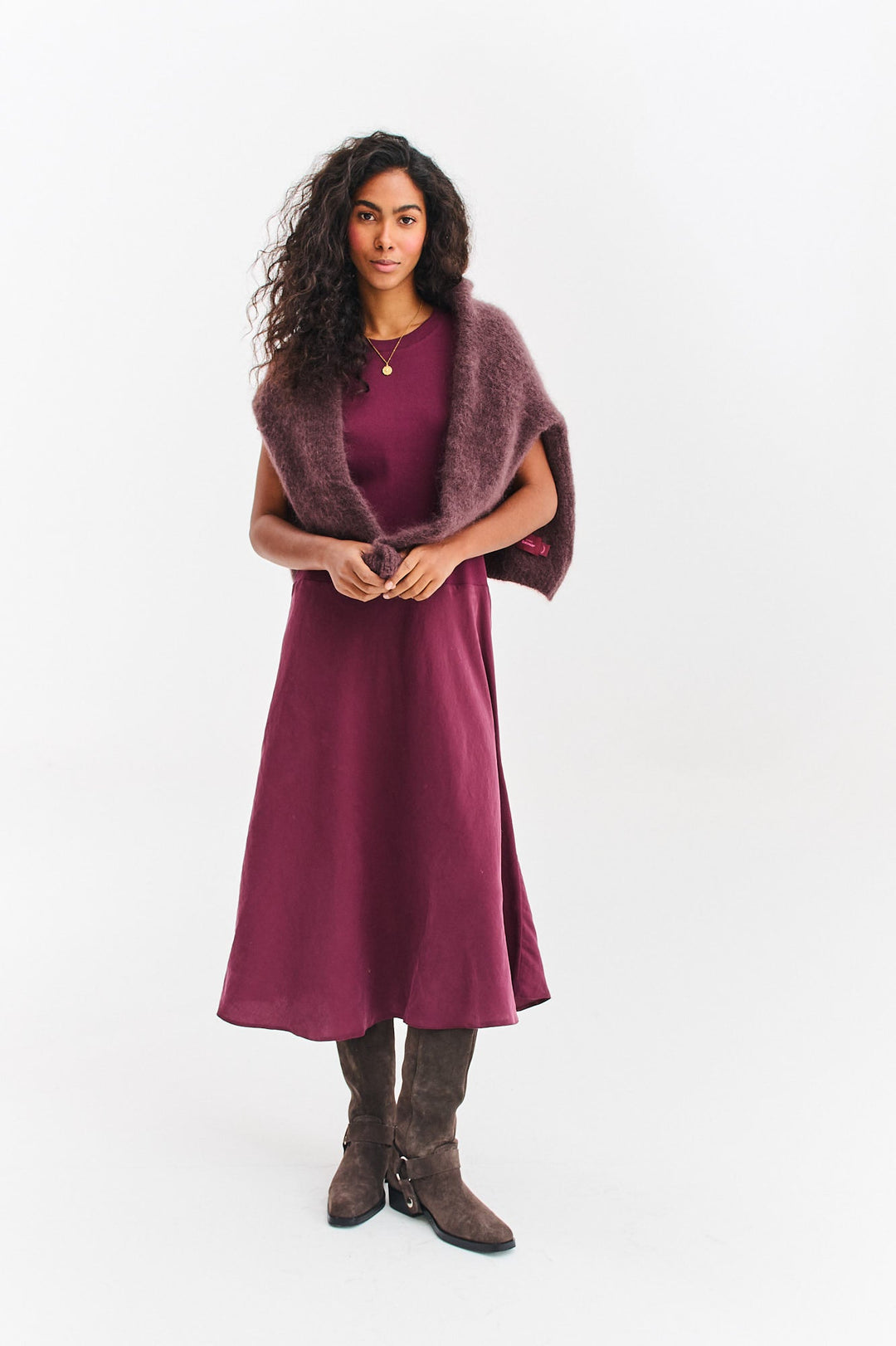 Sukienka midi The Meridian