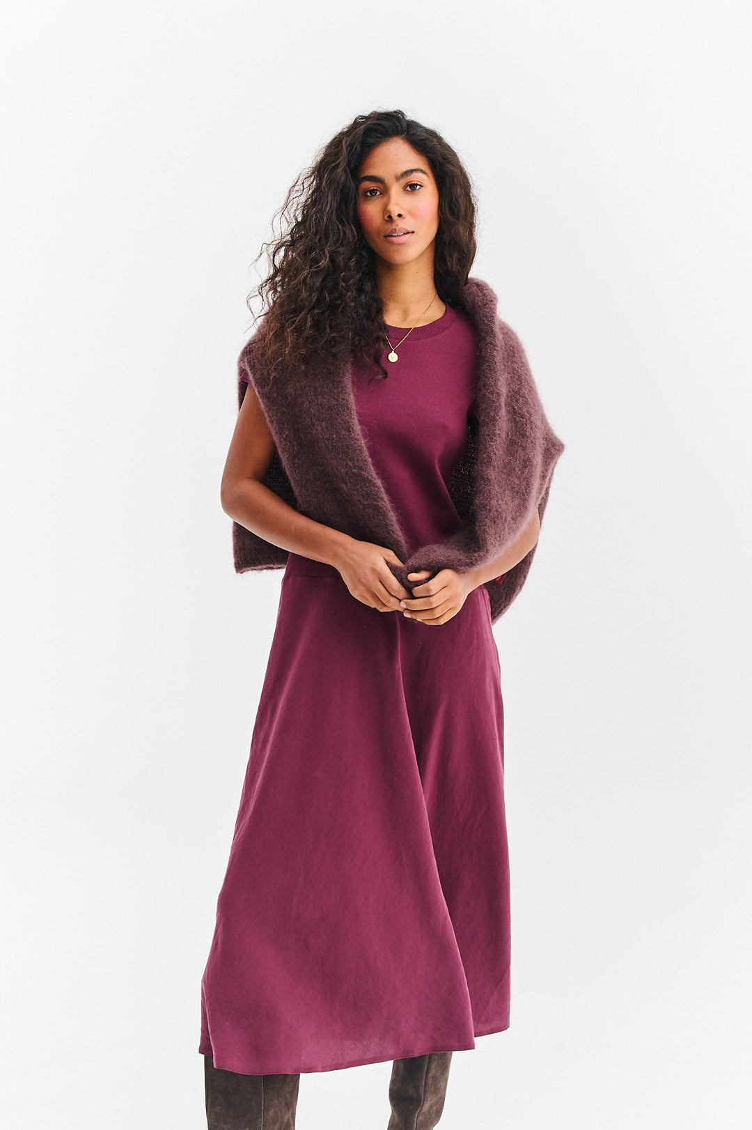 Sukienka midi The Meridian