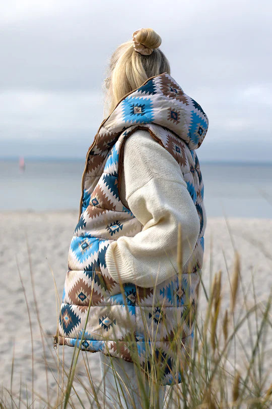 Kamizelka dwustronna Caramel Latte