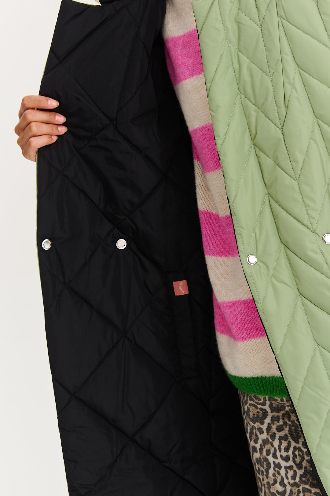 Długa kamizelka dwustronna Spacer Gajowy