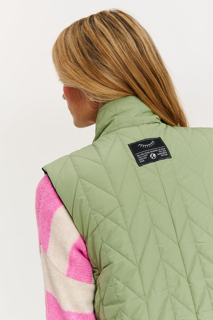 Długa kamizelka dwustronna Spacer Gajowy