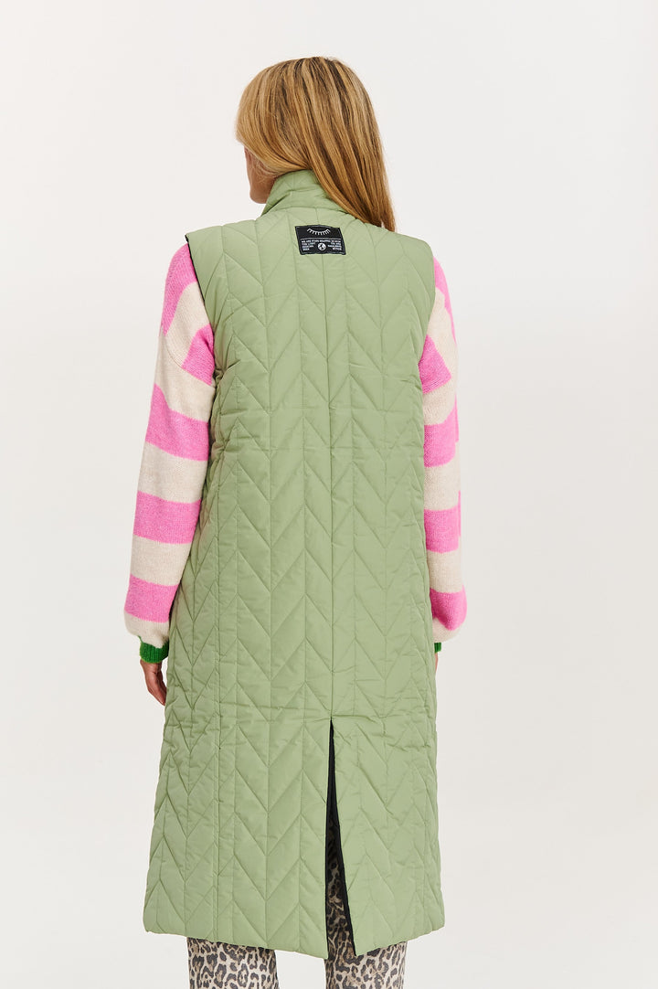 Długa kamizelka dwustronna Spacer Gajowy