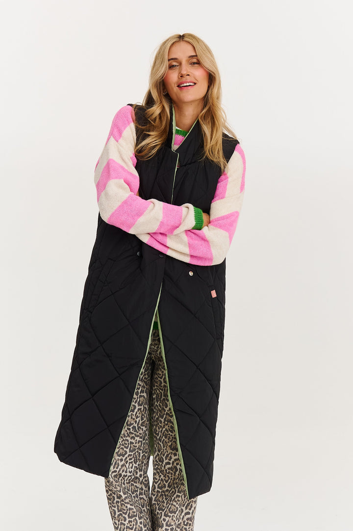 Długa kamizelka dwustronna Spacer Gajowy