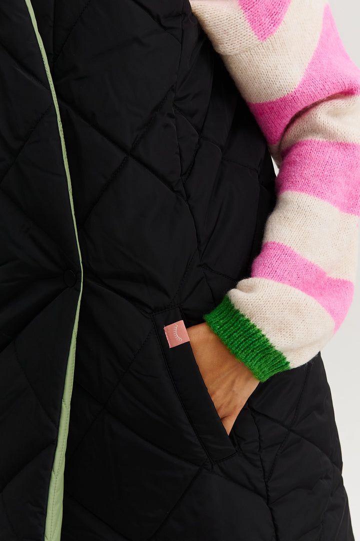 Długa kamizelka dwustronna Spacer Gajowy